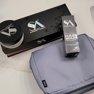 Pro Glider 1.0 hair straightener and curler, hair serum, hair mask, cosmetic bag